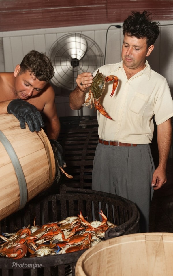 Meyer Lee Ward and his brother, Donnie Crisfield, Maryland, USA
