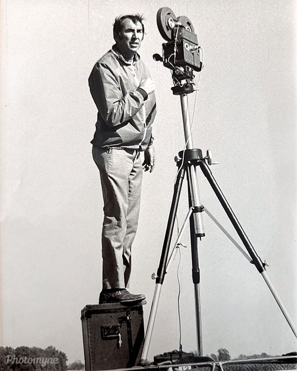 Marvin filming