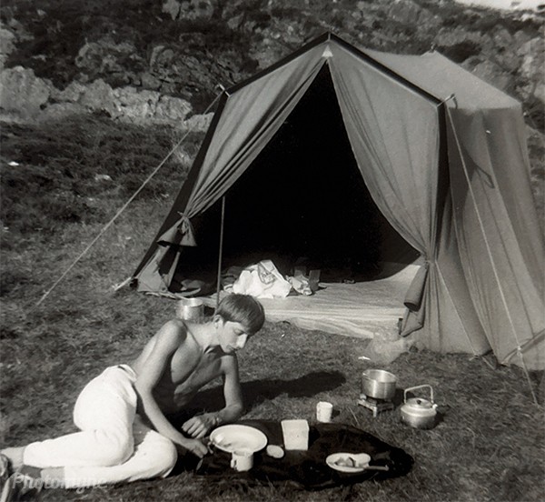 A camping trip, Norway.