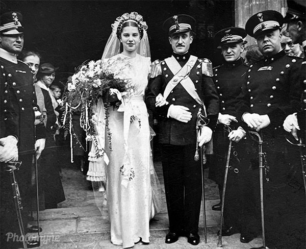 The wedding of my Grandparents. 1937
