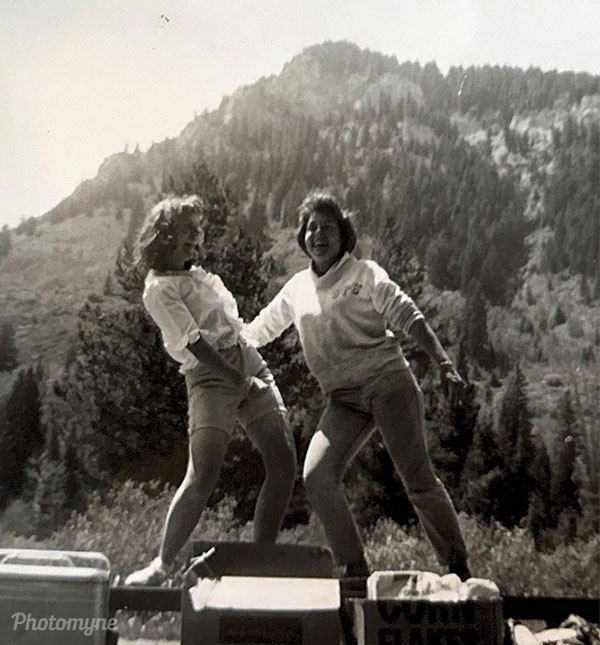 Phyllis and Aunt Brenda