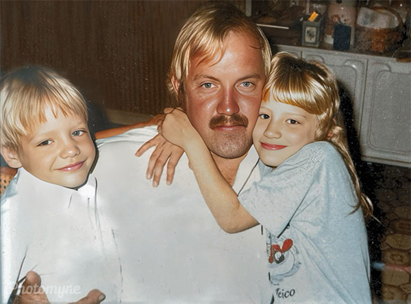 Maybe Dad's Birthday. 1980, Guymon, OK, USA