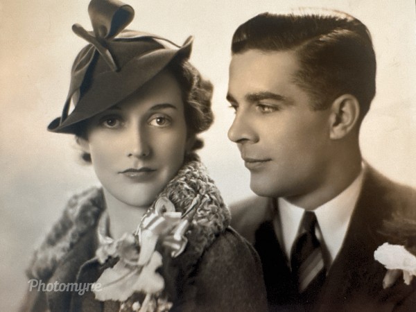 Grandma and Grandpa wedding 