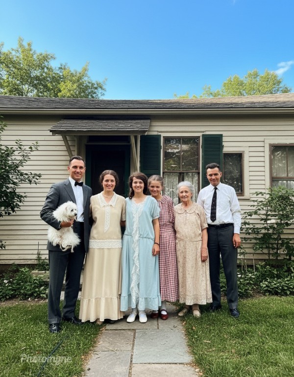 Charon Family. Circa 1929 