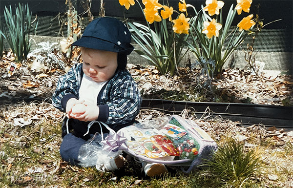 First Easter. 1993
