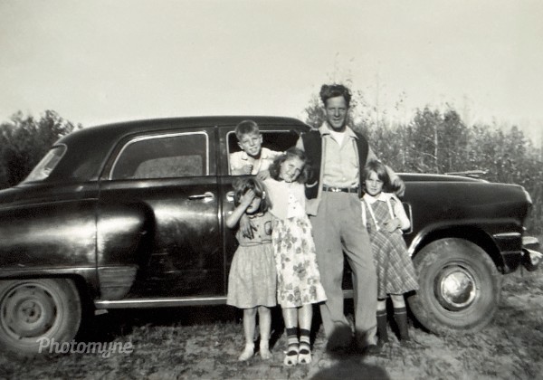 Butch, Buster, Hannis, MaryLynn, Pat, and Mom