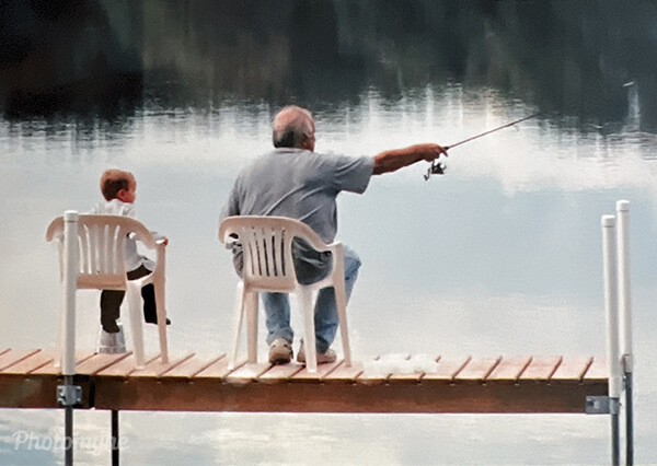 Dylan and Grandpa