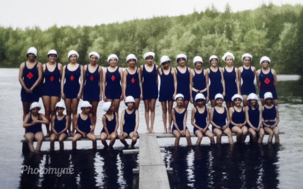 Day Mt Camp for girls. Circa 1943