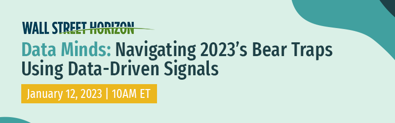 Data Minds: Navigating 2023's Bear Traps Using Data-Driven Signals