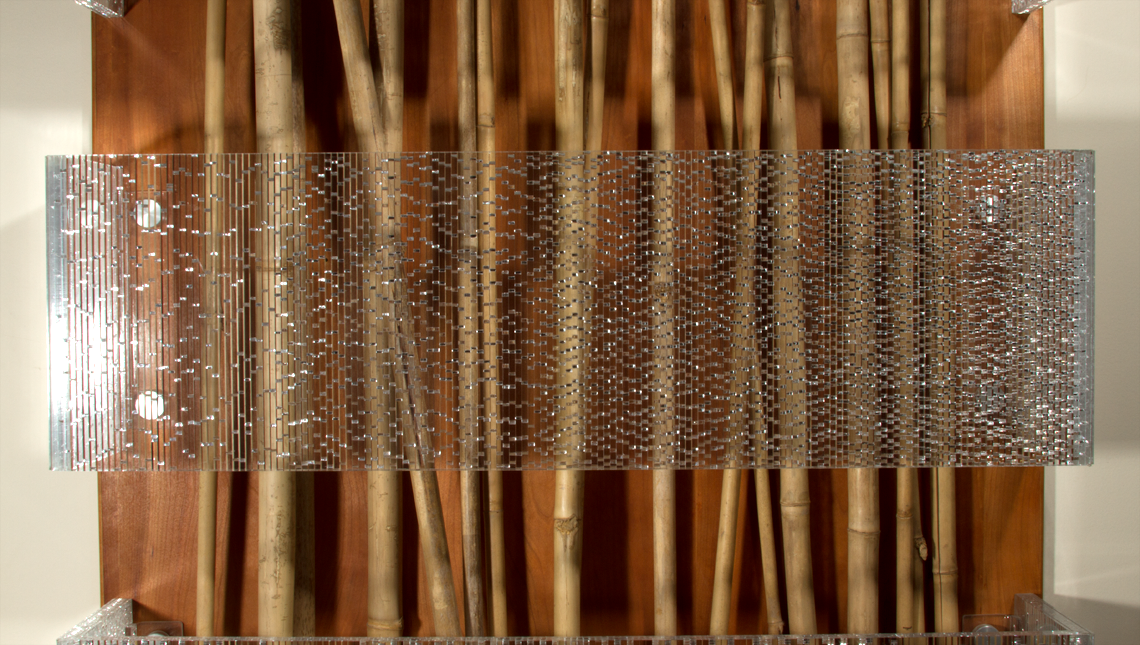 Jali Bamboo Display Sensitile