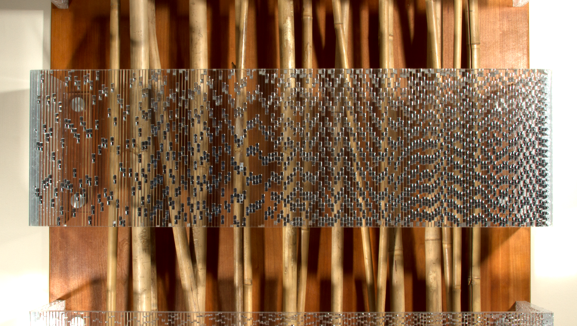 Jali Bamboo Display Sensitile