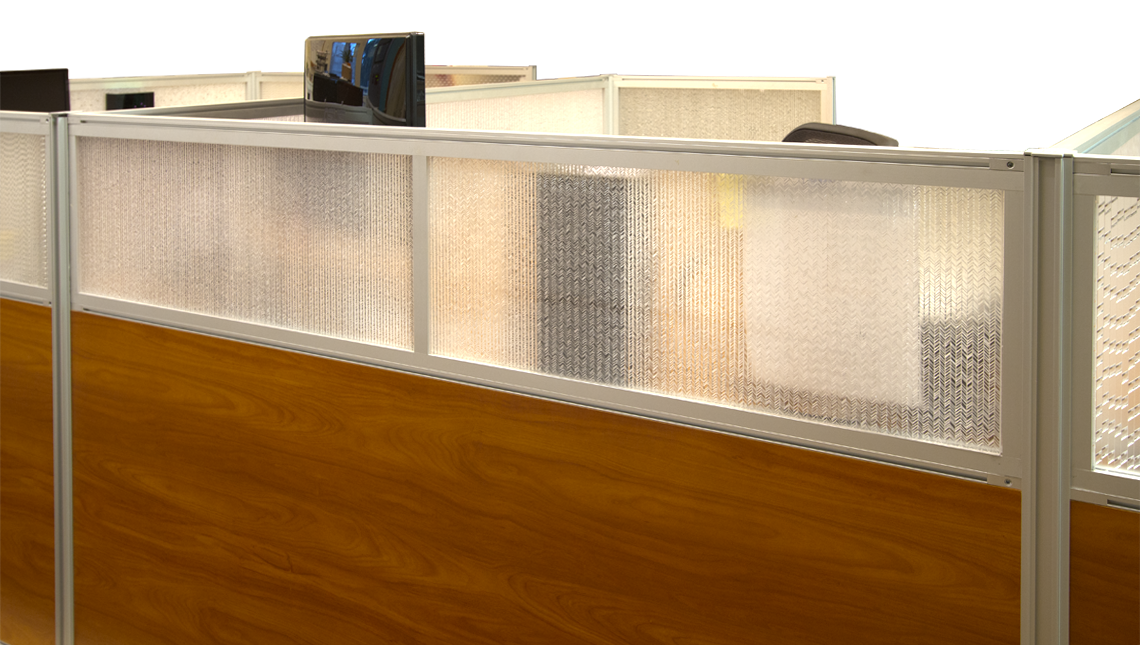 Jali Maize Office Desk Modesty Panels Sensitile