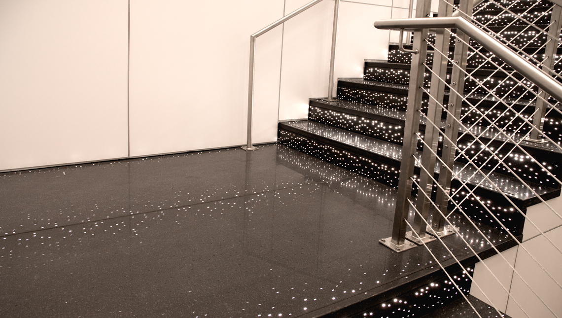 Pandora Risers Pandora Illuminated Stair Risers and Treads – Sensitile