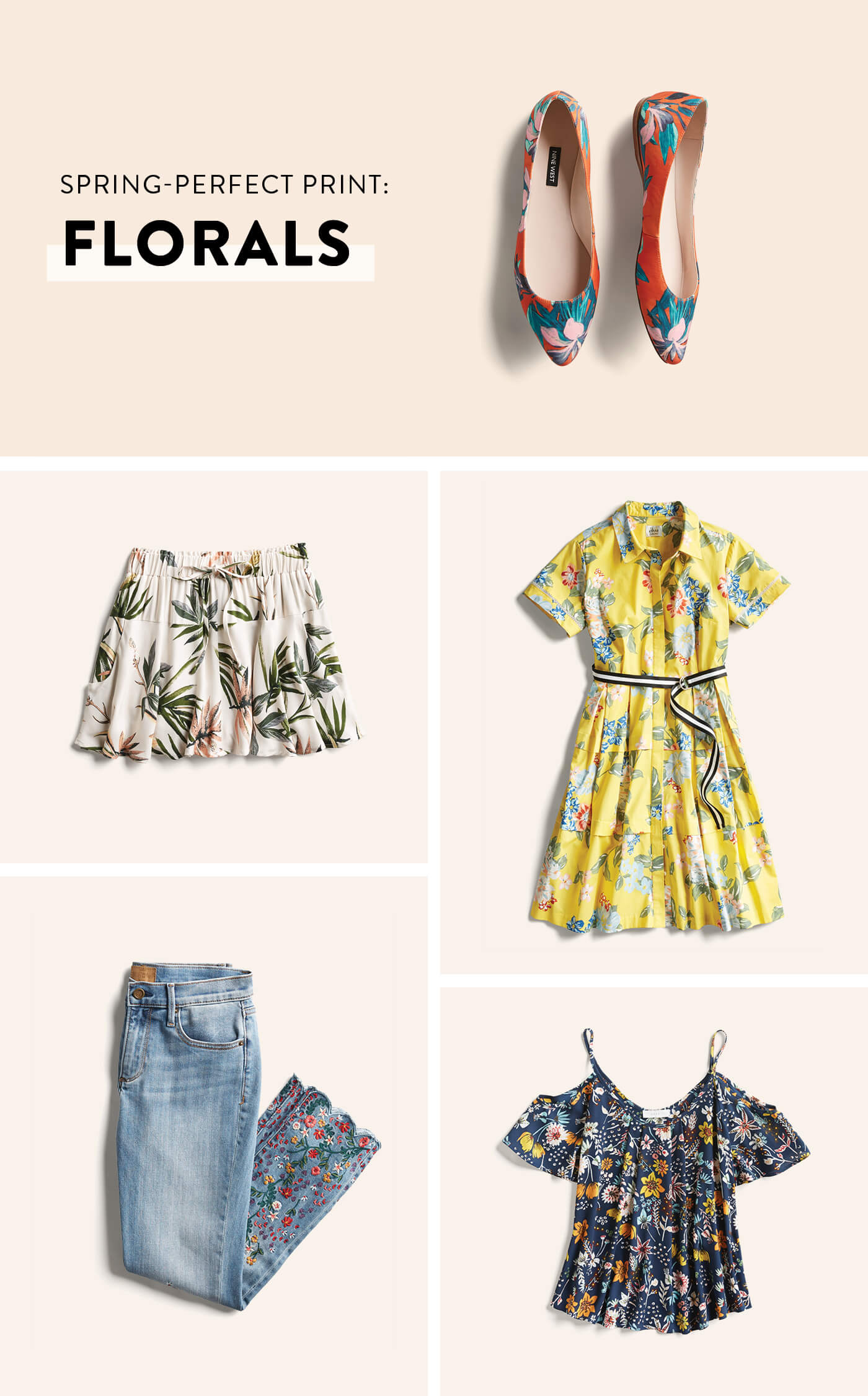 how to wear prints this spring