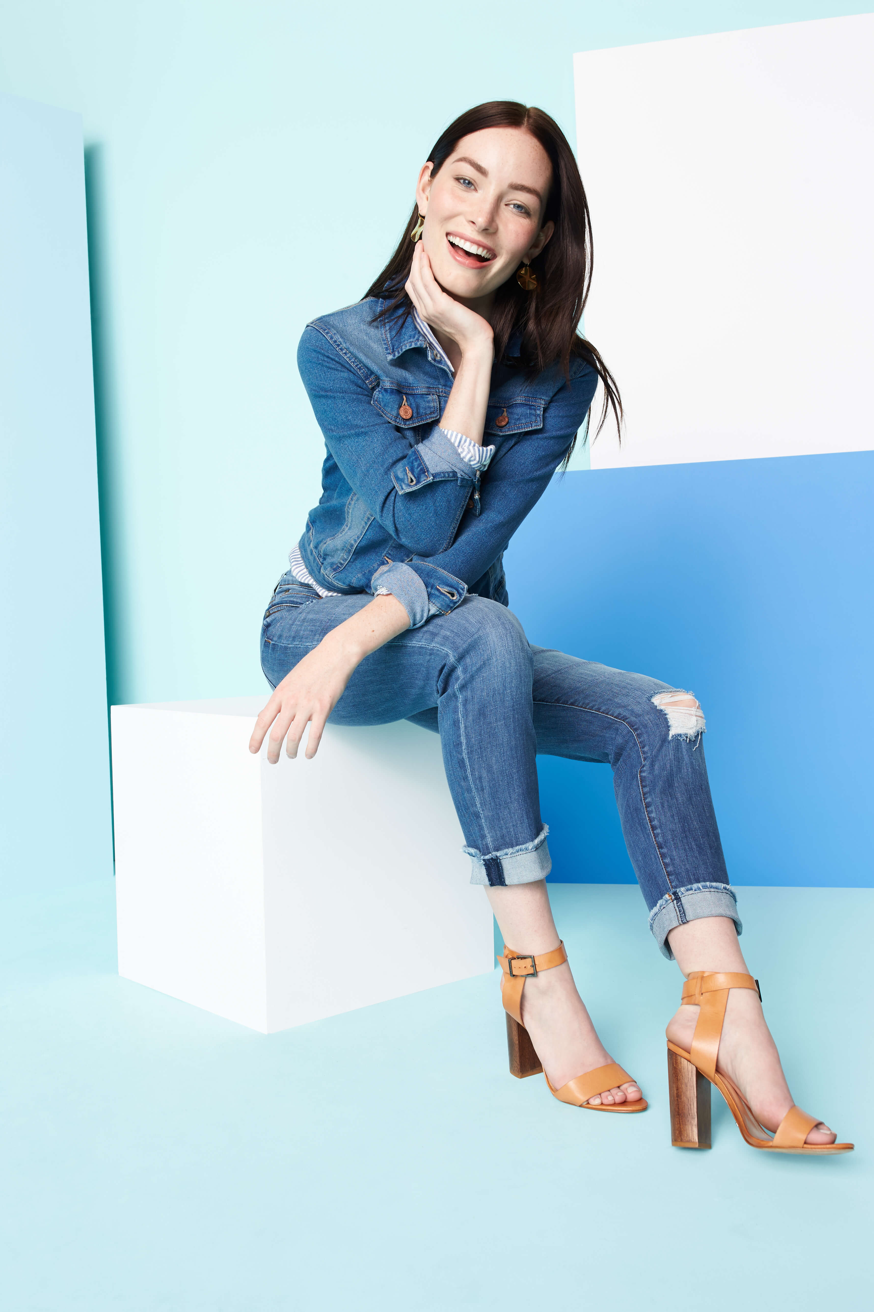 What shoes work best with a cuffed jean? Stitch Fix Style