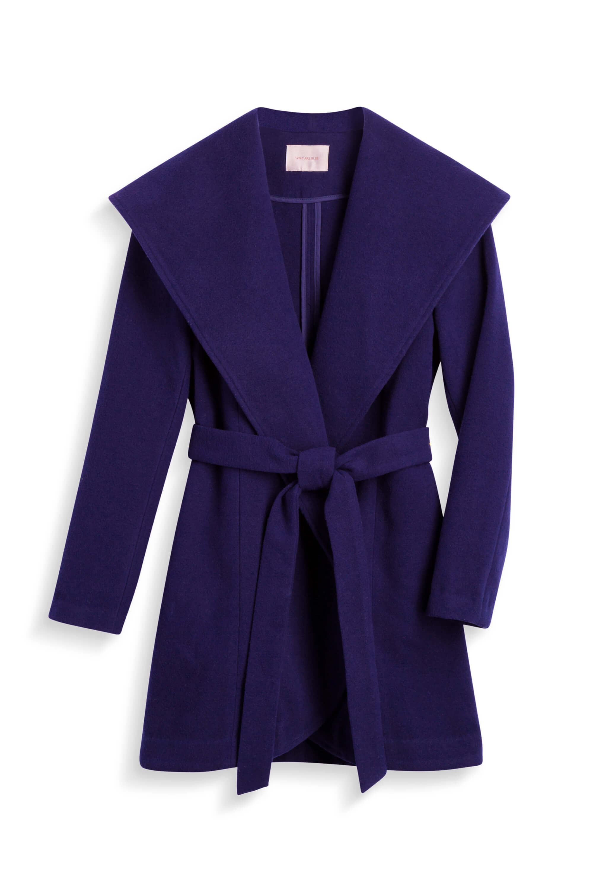 petite tie coat