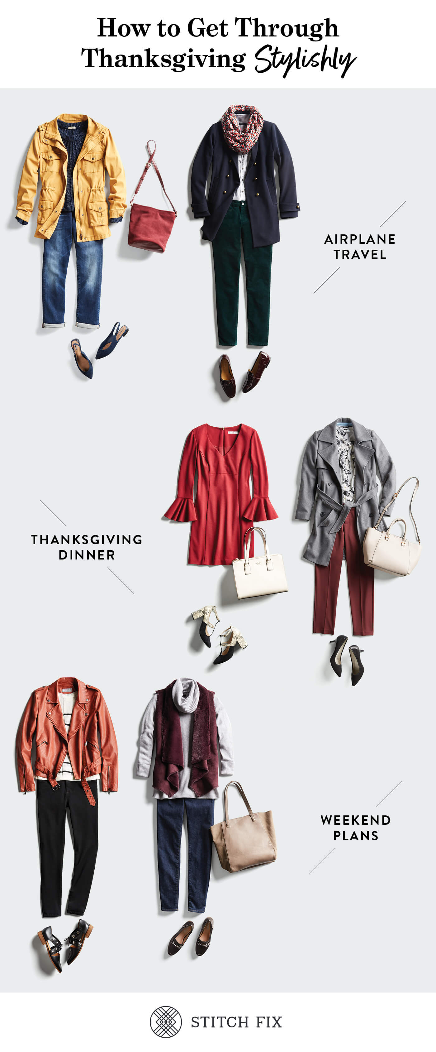 Thanksgiving Style: 3 Days, 3 Looks 3 What to Wear to Thanksgiving