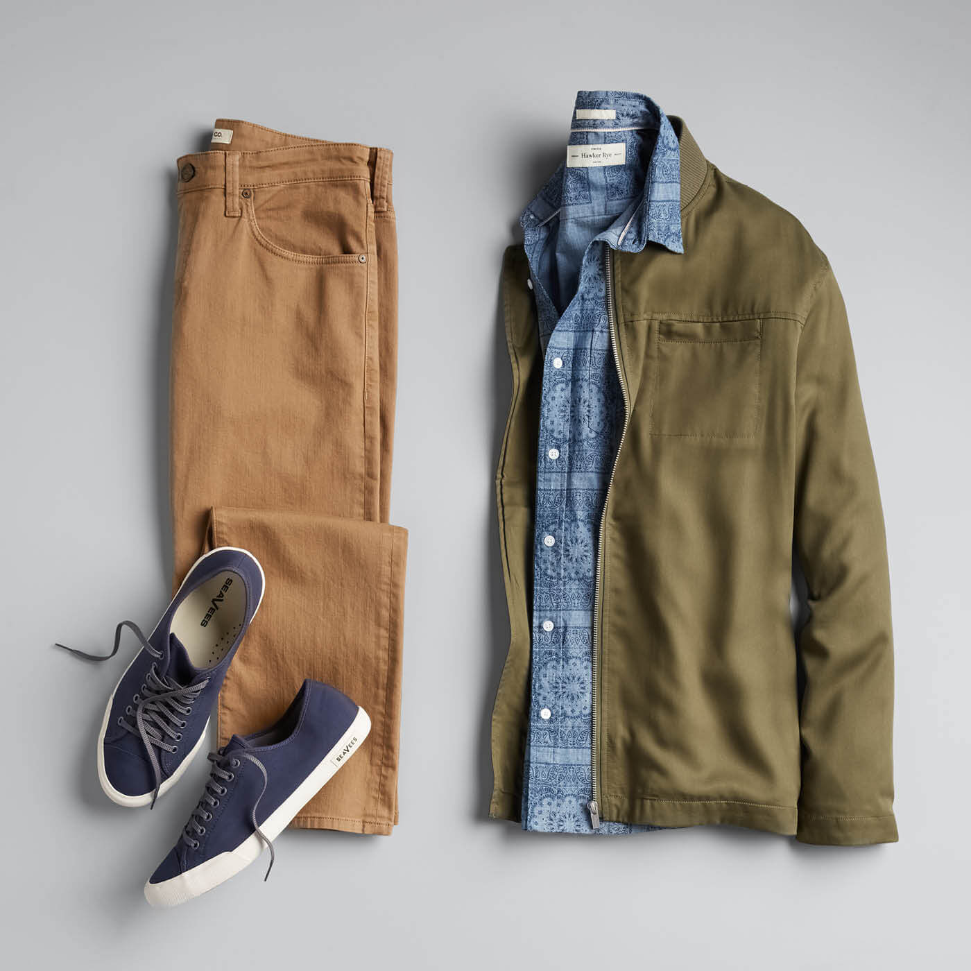 The Difference Between Chambray & Denim Stitch Fix Men