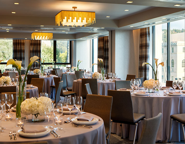 Reception Ballroom Set Up