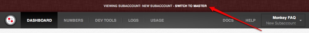 how-to-find-switch-back-to-master-account How to go from subaccount to master account