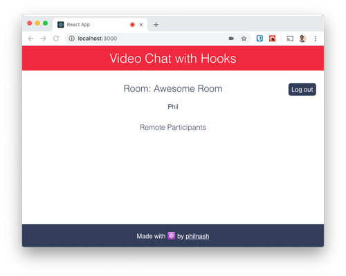 Now when you submit the form you will see everything before, plus your own identity.