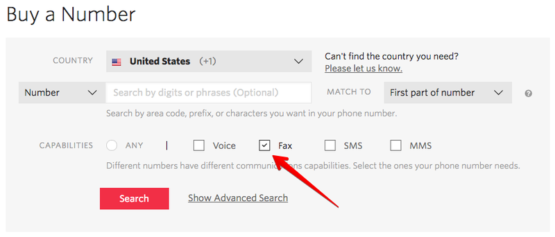 twilio programmable fax quickstart