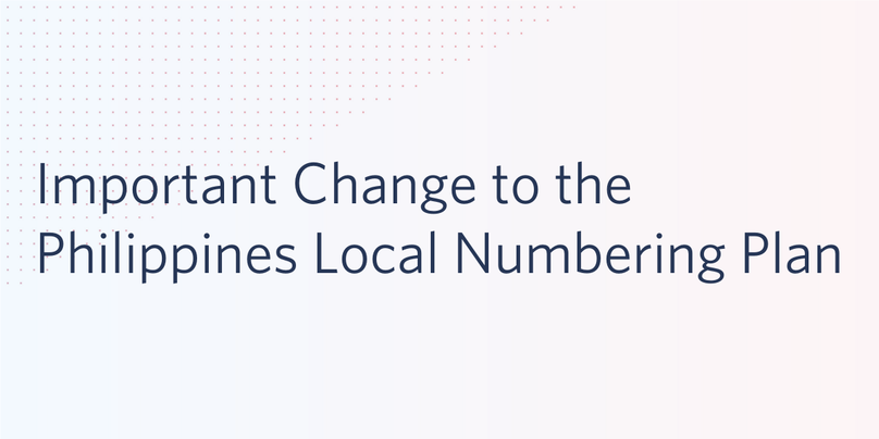 Local Number Philippines Change