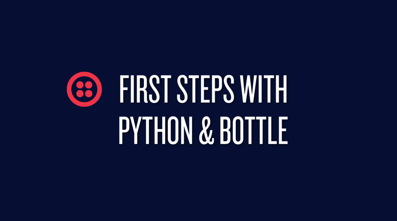 First Steps with Python & Bottle