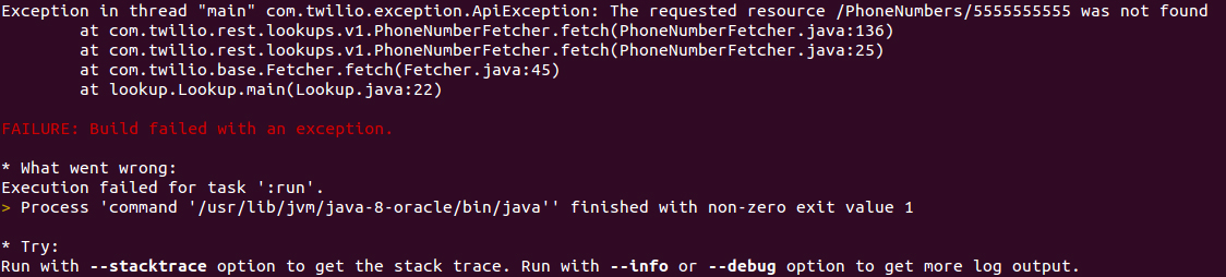 verify phone numbers with java and the twilio lookup api twilio