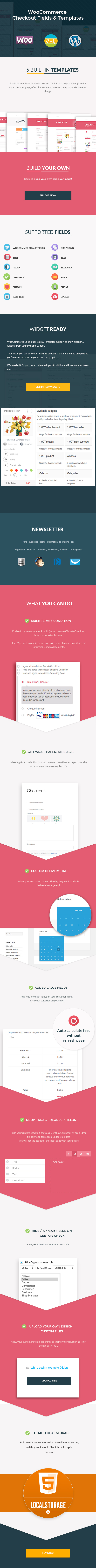 woocommerce checkout fields templates