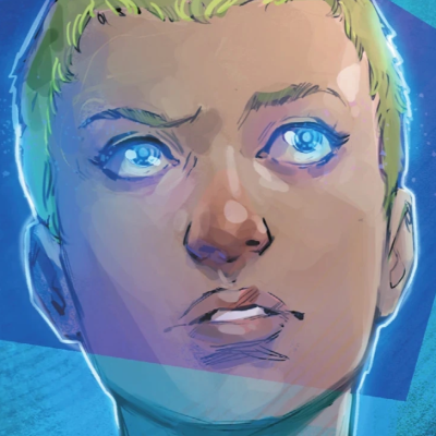 Kara Zor-El as Blue Lantern (Supergirl: Survive) - DC Comics