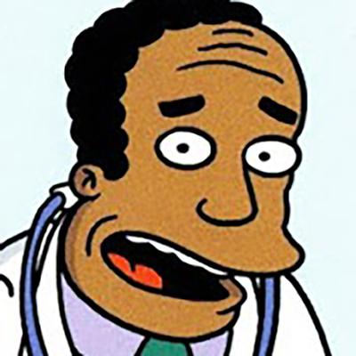 Julius Hibbert (Simpsons) Bongo Comics