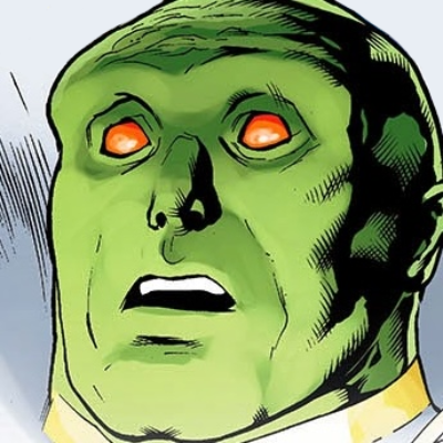 JUST FLASH IN THE COSMIC PAN 和ジャズ J'onn J'onzz as White Lantern (New Earth, Post-Crisis) - DC Comics