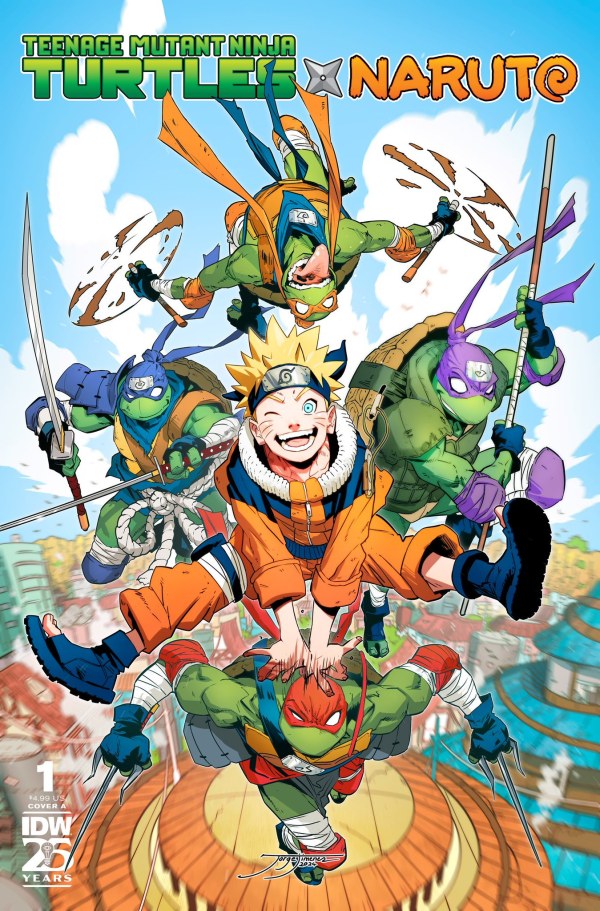Teenage Mutant Ninja Turtles x Naruto #1 Reviews