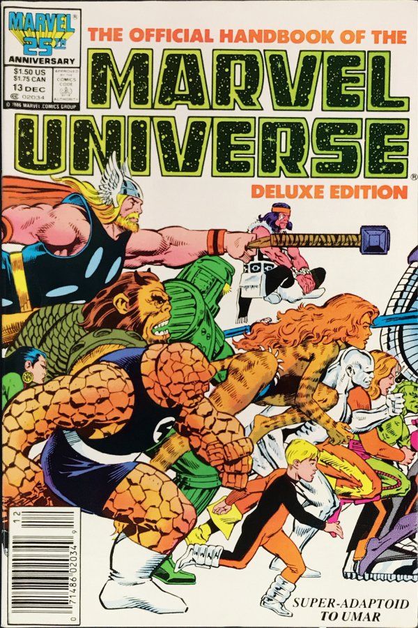The Official Handbook of the Marvel Universe Deluxe Edition 13