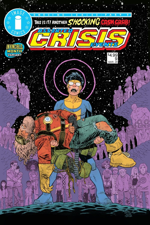 集英社　コミックスニュース　comicsnews 9枚セット Assorted Crisis Events #9 Preview