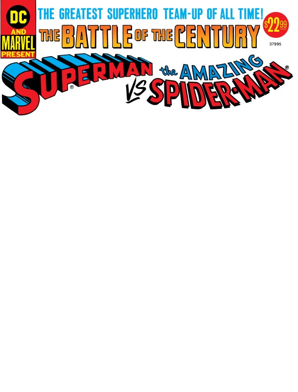 50th Anniversary Treasury Edition – Superman vs. The Amazing Spider-Man Facsimile Edition #1