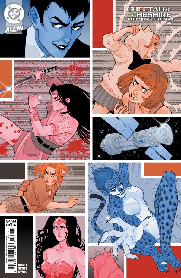 Cheetah and Cheshire Rob the Justice League #6