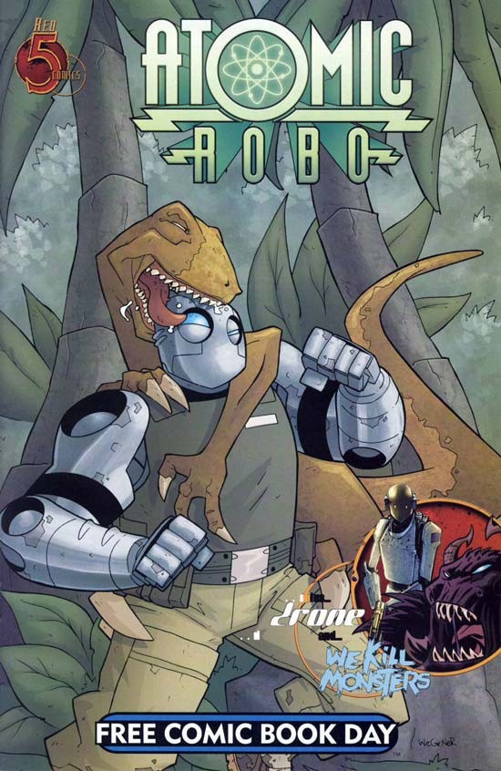 Free Comic Book Day 2009: Atomic Robo & We Kill Monsters #1 Reviews