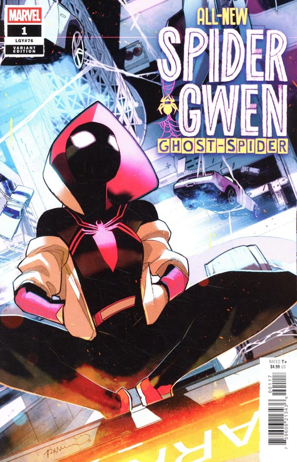 アメコミリーフ All-New Spider-Gwen #1 CGC 9.8 All-New Spider-Gwen Ghost-Spider #1 Cover B Variant J Scott