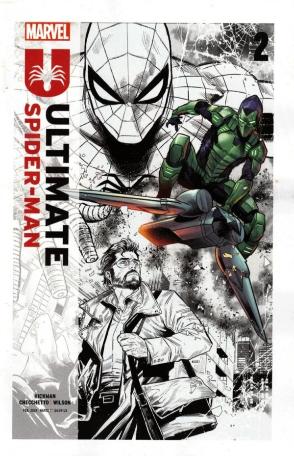 [Signed by Hickman] Ultimate Spider-Man #2 Virgin Unknown Comics Kirkham Exclusive Var [INST] main image 1