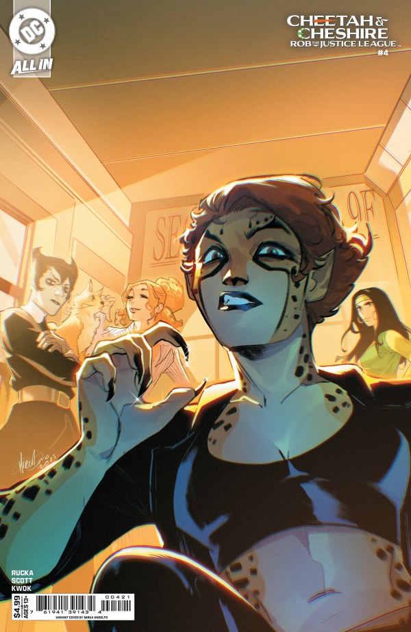 Cheetah and Cheshire Rob the Justice League #4