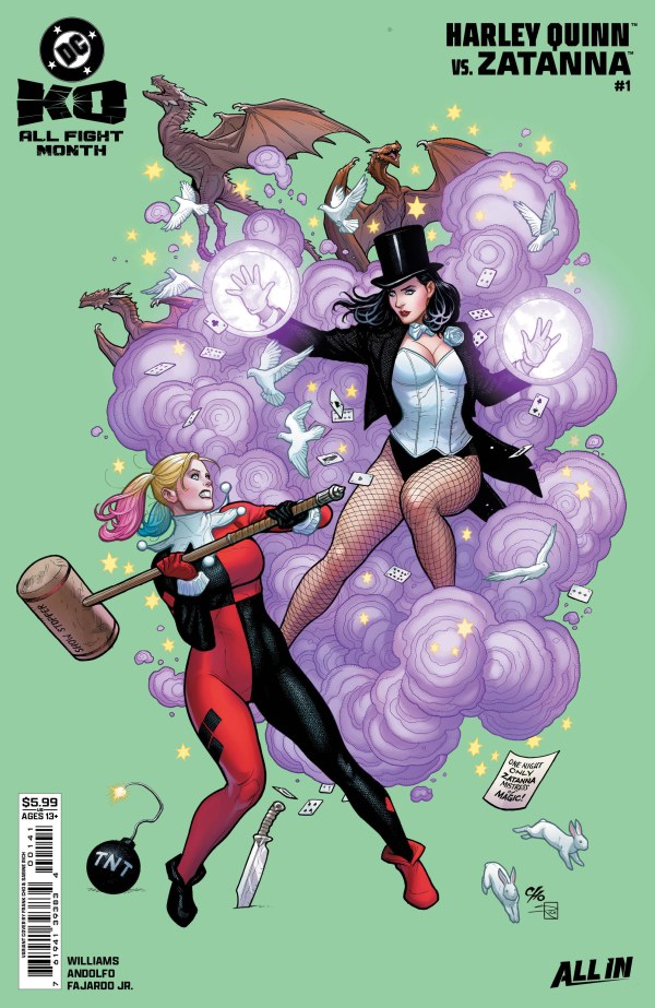 DC K.O.: Harley Quinn vs. Zatanna #1