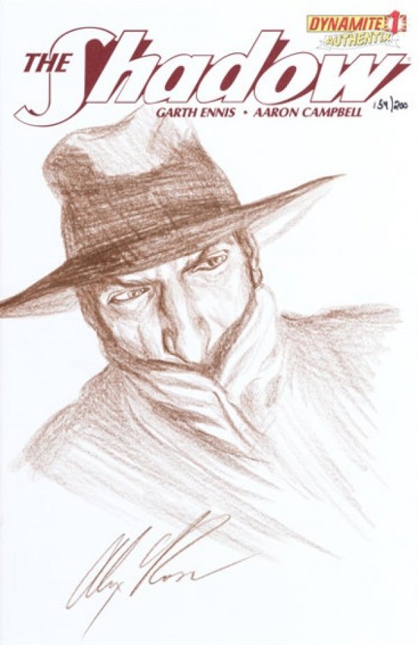 The Shadow V2 #1 Ross Hand Drawn Orig Art Cover Reviews