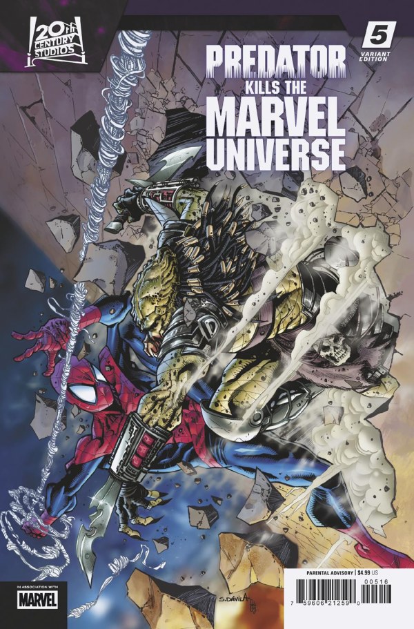 Predator Kills the Marvel Universe #5