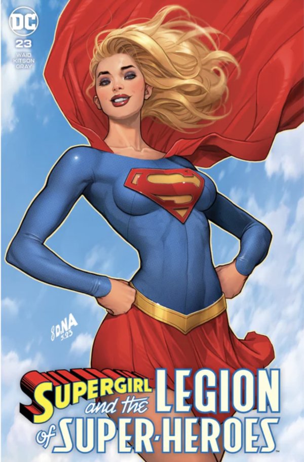 Supergirl and the Legion of Super-Heroes 23 Variant CGC 9.8 Adam Hughes DC 2006