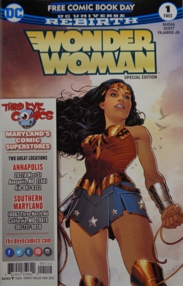Free Comic Book Day 2017: Wonder Woman Special Edition #1 Reviews