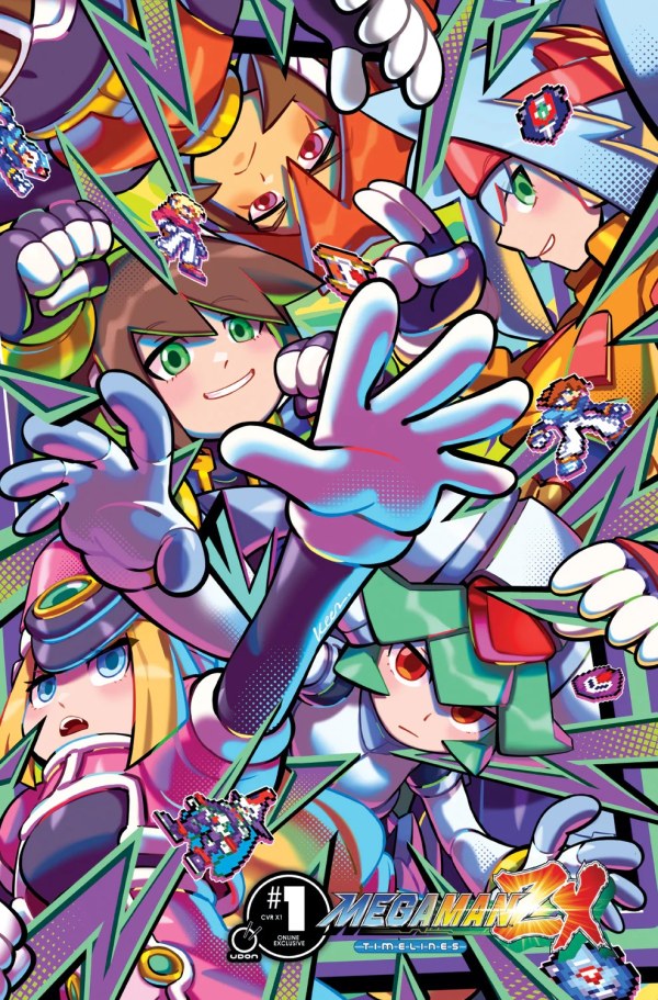 Mega Man ZX: Timelines #1 Preview