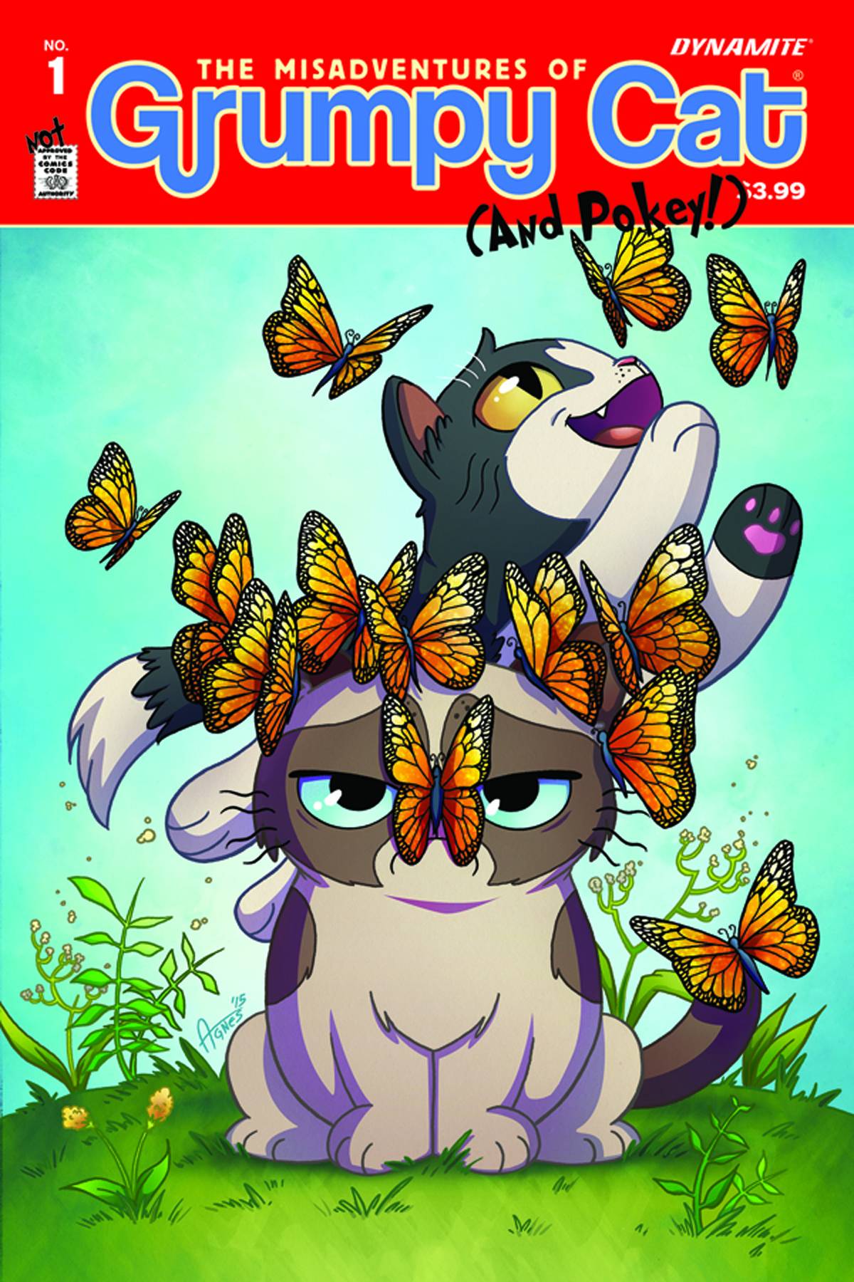 The Misadventures of Grumpy Cat (and Pokey!) #1 Reviews, image size:1200x1800