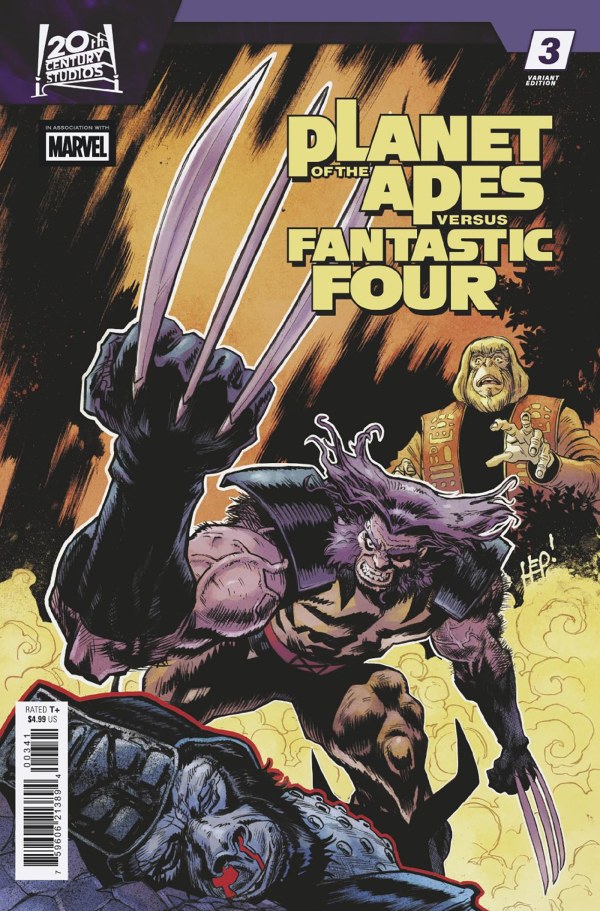 Planet of the Apes vs. Fantastic Four #3